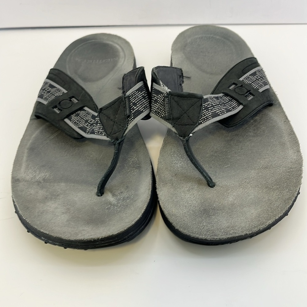 Merrell Rosarita Black & Gray Flip Flop Sandals - Men’s Size 13 - Picture 2 of 15
